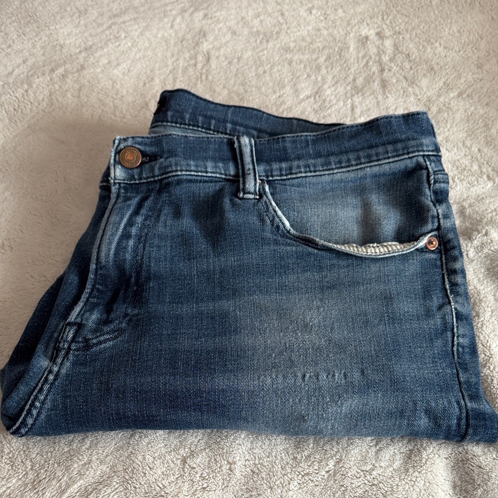 Lucky Brand Men's Slim Jeans in Deep Blue